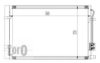 LORO 019-016-0028 Condenser, air conditioning